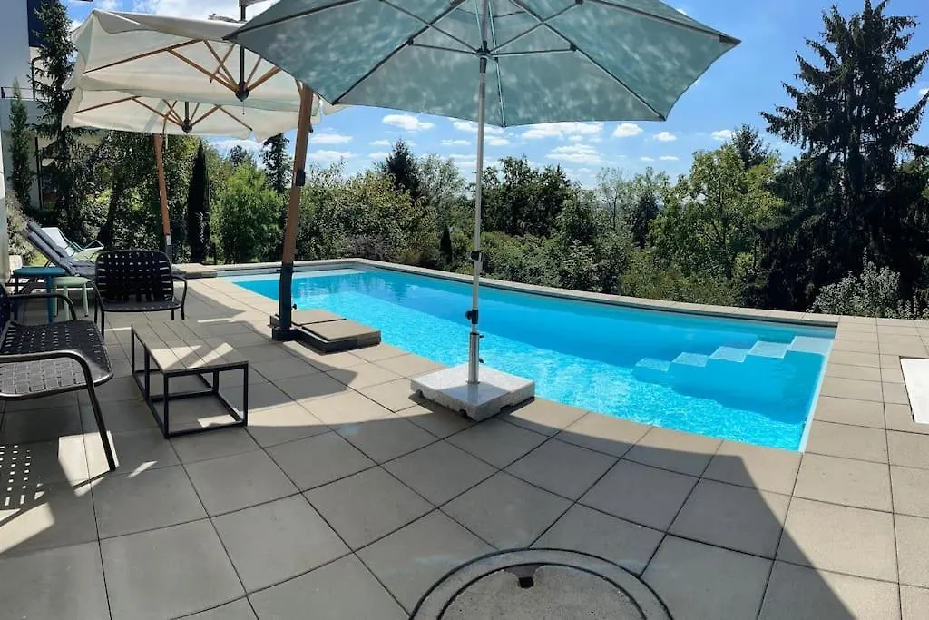 Modern Villa With Panoramic View Ostfildern 0*,